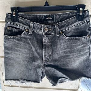 Edwin Something-Cut Off Jean Shorts-Size 28